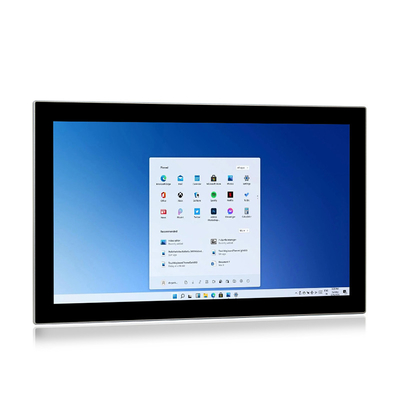 21&quot; risoluzioni capacitiva 1920 x del PC IP65 del touch screen rete doppia 1080
