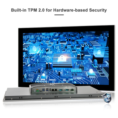 21,5&quot; COM di USB2 irregolare della rete 4 del doppio Cd/M2 del computer 400 del pannello del LED