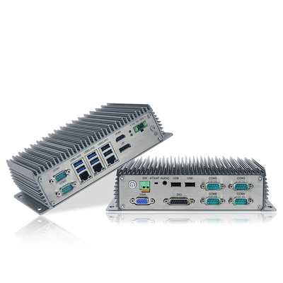 Alta finestra Fanless industriale potente Linux del PC J6412 USB di Celeron mini con Wifi