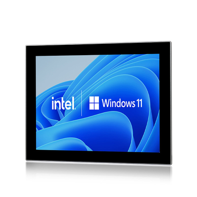 15&quot; touch screen capacitivo Fanless irregolare IP65 del PC X86 Windows11 del pannello del montaggio della parete