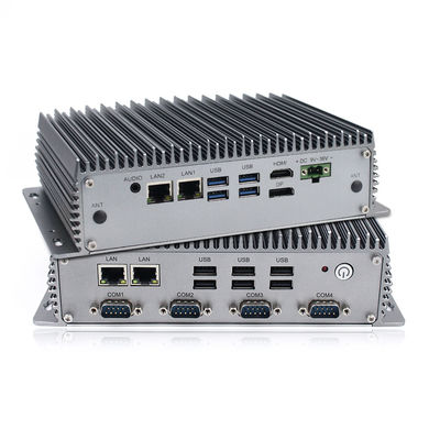 Irregolare Fanless industriale del compatto del PC I5 dell'OEM Win10 DDR4L MSATA mini incastonato