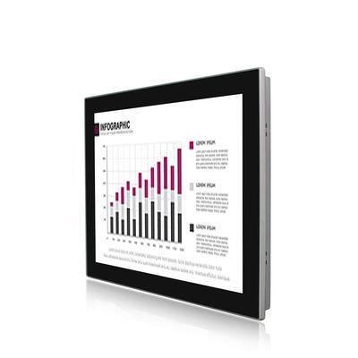 Supporto industriale di vampata dello schermo video del touch screen IP65 dello schermo piatto 15in