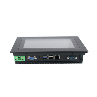 500 pc a 7 pollici del pannello dell'incastonatura piana dei pidocchi PCAP, computer industriale del touch screen di Celeron