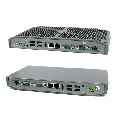 La lega incastonata Fanless Shell J1900 1.5A del pc della scatola RS232 ha incastonato Mini Pc