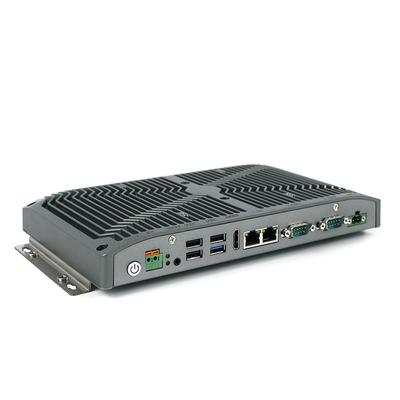 TPM2.0 mini lega Fanless industriale Shell With Dual Lan del PC 15W