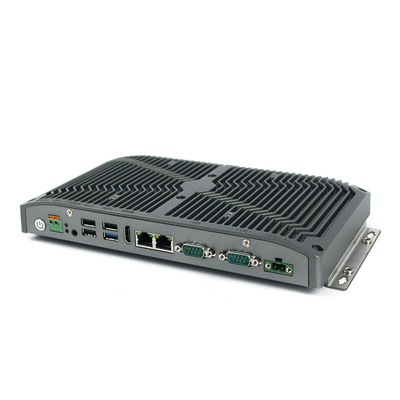 lega di alluminio incastonata Fanless del pc J1900 della scatola 15W TPM2.0 DC9-36V