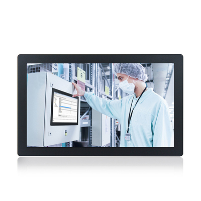 Tocco resistente del desktop computer TPM 2,0 a 21,5 pollici industriali del PC del pannello di Win10 Iot J1900 HMI