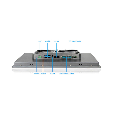 17&quot; PC incastonato Windows11 Fanless tutto del pannello di tocco in un PC capacitivo del pannello di tocco