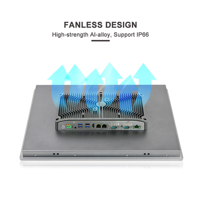 PC industriale resistente capacitivo irregolare di tocco 19inch HMI con 4G 5G WiFi