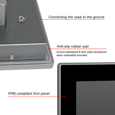 Parete del PC di Mini Industrial Touchscreen che monta 13,3» FHD tutto in un 10 punti del centro I5 di tocco
