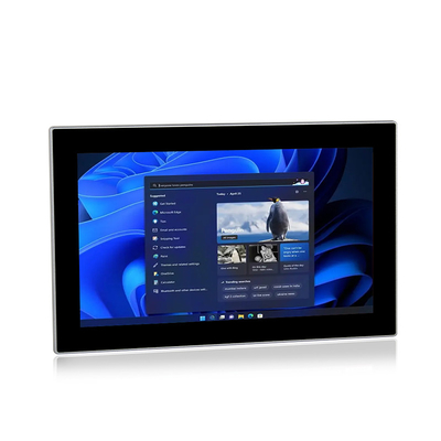 Windows 11 supporto fissato al muro IP65 del PC del pannello di HMI/incastonato Fanless impermeabile