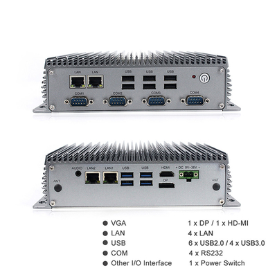 PC industriale Fanless di I7-8565U mini con WiFi Bluetooth facoltativo