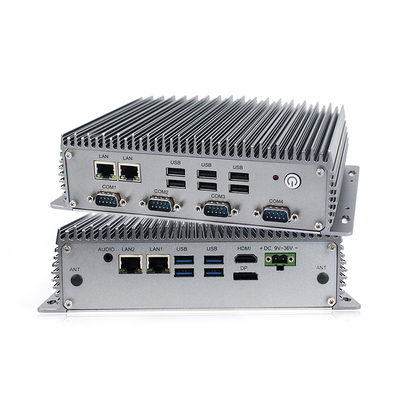 CC 9V - 36V mini PC industriale Fanless Windows 10/Linux TPM 2,0 Intel ottavo Skylake-U SOC
