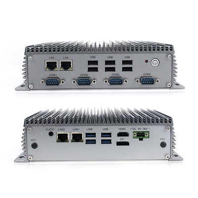 CC 9V - 36V ottavo SSD del PC Fanless industriale di Mini Box di GEN 4GB M.2 120G
