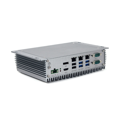 SSD incastonato Fanless 3xRJ45 Lan Linux/Win10 di Mini Computer J6412 DDR4 M.2 pro