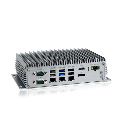 9 - l'ampio industriale di tensione 36V ha incastonato il PC Windows11 Intel J6412 della scatola Fanless con 3xLAN