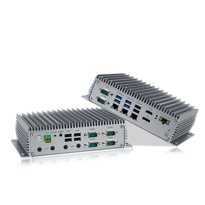 9 - l'ampio industriale di tensione 36V ha incastonato il PC Windows11 Intel J6412 della scatola Fanless con 3xLAN
