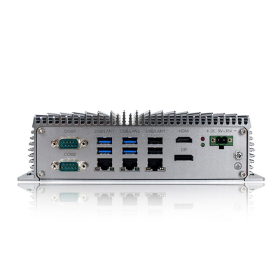 J6412 mini PC Fanless industriale di LAN Desktops Computer WIN10 LINUX RS232 RS485 del PC 3