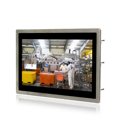 PC a grande schermo del pannello di Vesa Wall Mounted Capacitive Touch del PC impermeabile 13,3 del pannello IP67»