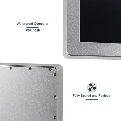 il PC resistente a 19 pollici IP67 IP69k del pannello di tocco HMI impermeabilizza il PC industriale del pannello 4G