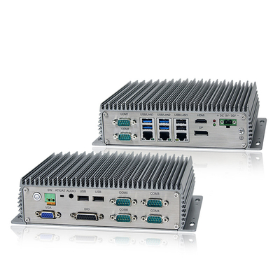 Finestra Fanless 11 del PC di Mini Industrial Embedded Box con 6*COM