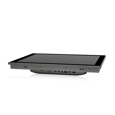 PC incastonato industriale impermeabile Fanless del pannello del touch screen del PC 24VDC del pannello di HMI