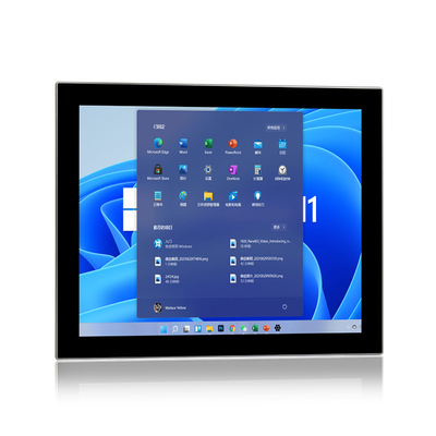 PC incastonato industriale impermeabile Fanless del pannello del touch screen del PC 24VDC del pannello di HMI