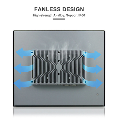 Punto industriale Fanless 17INCH di PCAP 1280 x 1024 del PC 10 del pannello di Wifi