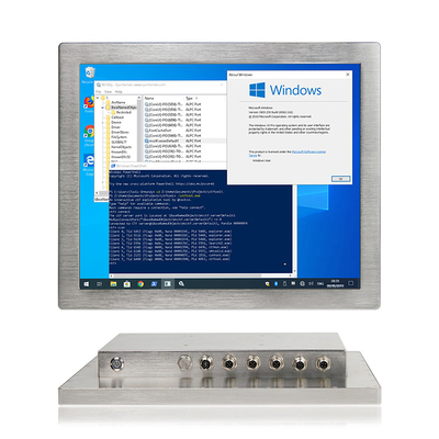 J1900 PC industriale impermeabile 4GB DDR3 Windows 7/8/10 di computer incastonato