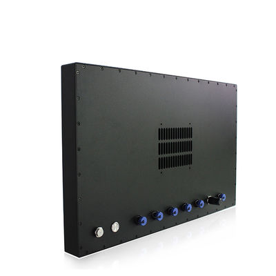 Lan Fanless a 21,5 pollici USB RS232 PCAP del touch screen del pc del pannello IP67