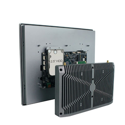 IP65 ha incastonato lo SSD a 15 pollici TPM 2,0 del pc J1900 4G RAM 64GB del pannello di acciaio inossidabile