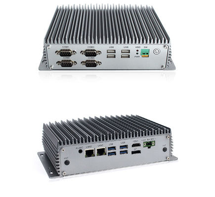 PC incastonato industriale doppio Intel Core I78565U della scatola di HDMI VGA 20W