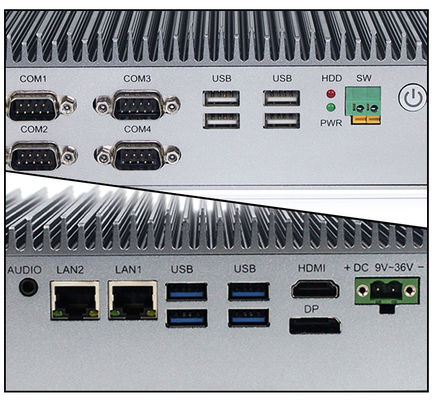 PC incastonato industriale doppio Intel Core I78565U della scatola di HDMI VGA 20W