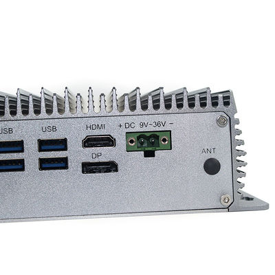 Lan industriale Fanless 4305U 4 10 USB 4 di RS232 Mini Pc Intel ottava