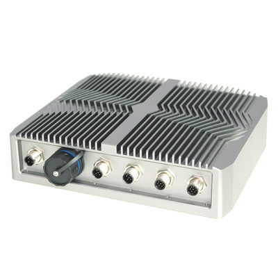 IP67 all'aperto ha incastonato Linux Mini Pc Fanless, computer industriale di Gpu dei connettori dell'ingresso/uscita M12