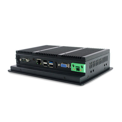 Supporto Fanless industriale del pannello del PC dello schermo attivabile al tatto capacitivo RJ45 mini