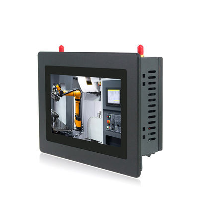 Supporto Fanless industriale del pannello del PC dello schermo attivabile al tatto capacitivo RJ45 mini