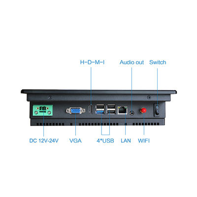 8,4&quot; touch screen industriale del PC del pannello di 800*600 IP65 HMI con Wifi