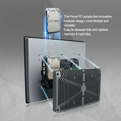 Industriale tutto di Intel I7 8565U Tpm in un PC RS232 dello schermo attivabile al tatto