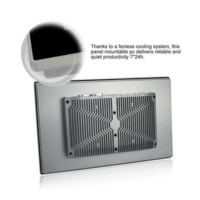 lan a grande schermo 2 4 USB 3,0 del pannello 600Cd 15,6 del pc industriale del supporto