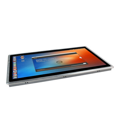 PC incastonato Fanless 24&quot; di tocco di IOT I3 8145U Windows 10 RS232 VGA PCAP