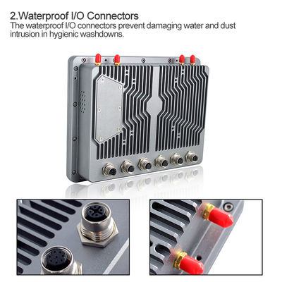 Il PC industriale a 8 pollici IP66 del pannello di tocco di GPIO Linux in pieno ha sigillato resistente per il veicolo
