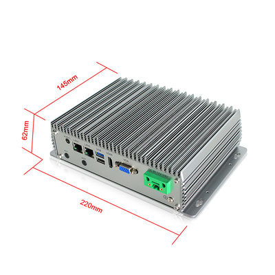 PC Fanless industriale dell'ingresso del bordo mini