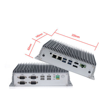 ottavo computer industriale incastonato Fanless Mini Box Pc di GEN I5 8265U