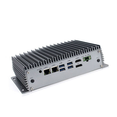 PC doppio del ODM I5 8265U 24vdc Lan Industrial Embedded Box per i sistemi di IOT