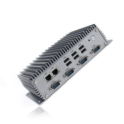PC Fanless industriale di Rs485 I7 8565U mini, I7 Fanless incastonato Mini Pc