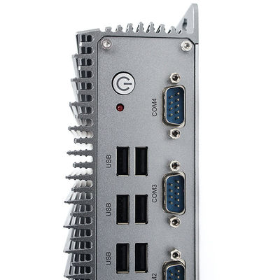 PC Fanless industriale di Rs485 I7 8565U mini, I7 Fanless incastonato Mini Pc