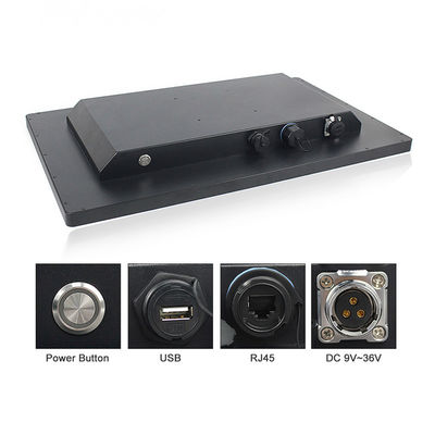 24&quot; pc impermeabile VGA Fanless del touch screen di IP69K Pcap con la lan di GbE