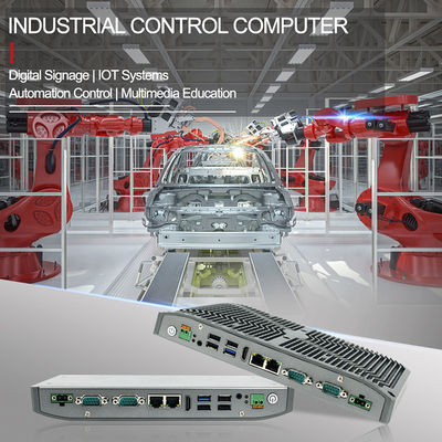 PC incastonato industriale della scatola di RS232 TPM2.0 per lo SSD della macchina MSATA 64G del plasma di CNC