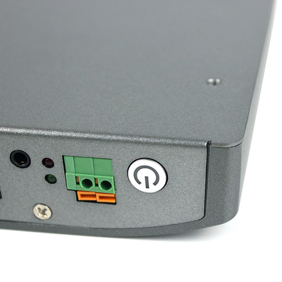 lega di alluminio incastonata Fanless del pc J1900 della scatola 15W TPM2.0 DC9-36V